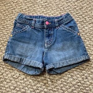 Carter’s Girls Roll Hem Shorts Size 4